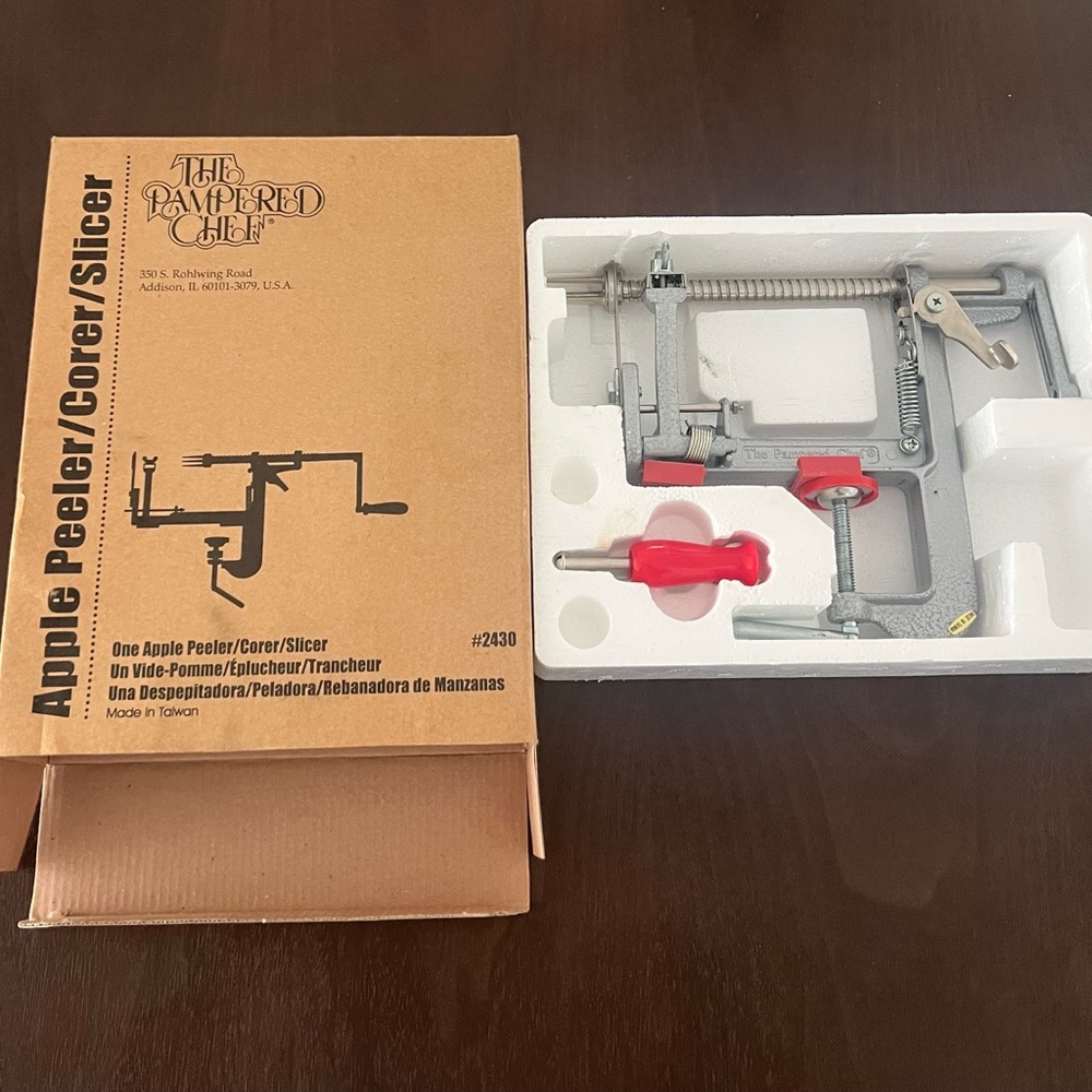 The Pampered Chef Apple Peeler/Corer/Slicer